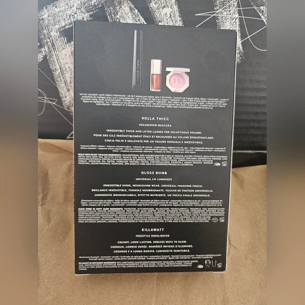 Fenty Beauty Fenty Fam Faves 3-pieces eye, lip + highlighter set - Picture 2 of 2